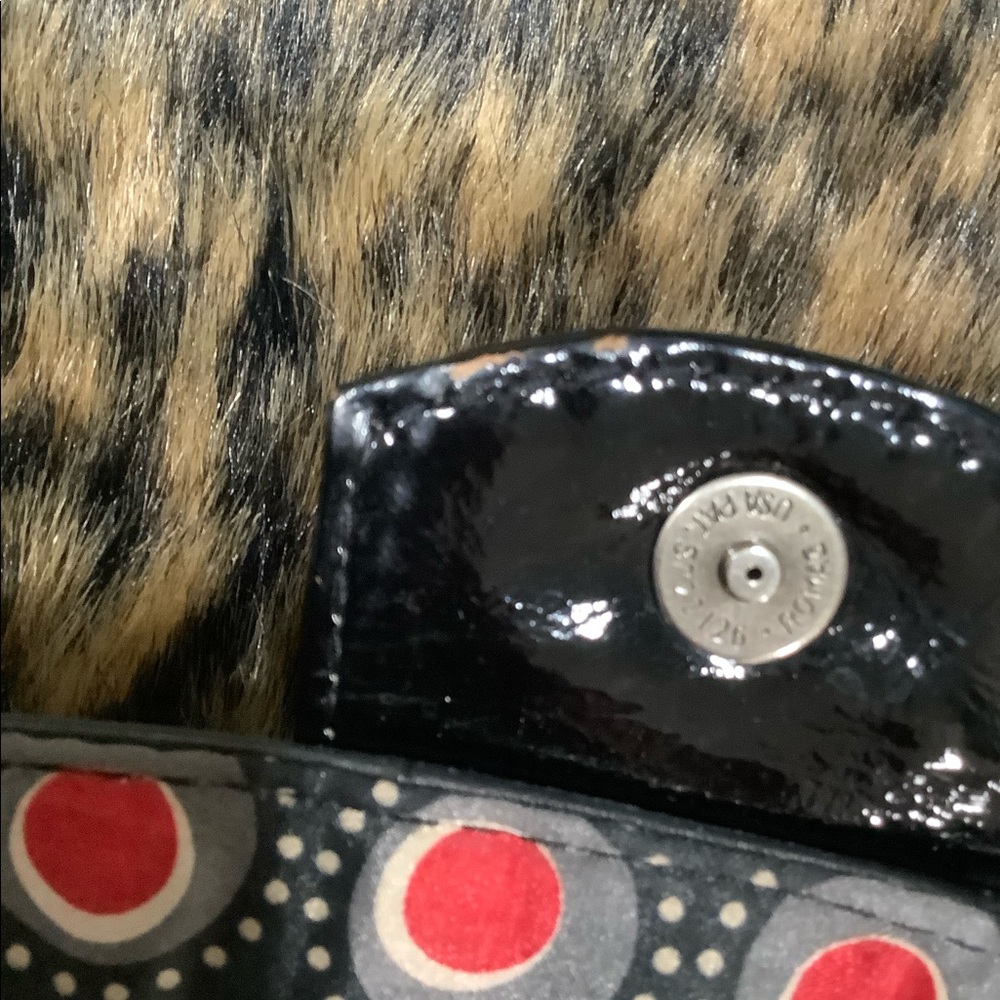 FOSSIL VINTAGE LEATHER CLUTCH - Picture 8 of 11
